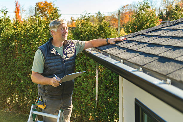 Professional Flat Roof Repair technician working in Milan, GA